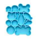 Подвеска для ключей сделай сам, инструмент для забрасывания, для домашних животных, кошек, рыб, костей, собак, брелок с подвеской, ювелирное изделие, ожерелье, силиконовая форма