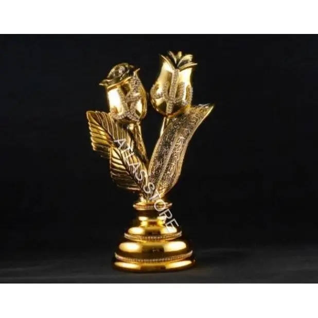 

Rose – Tulip Allah- Mohammad Islamic Gift In Gold Color
