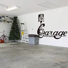 Наклейка на стену в стиле ретро для ремонта гаража, поршневая Наклейка на стену для обслуживания автомобиля, ремонта, магазина, механического инструмента, наклейка на стену, виниловый домашний декор P913