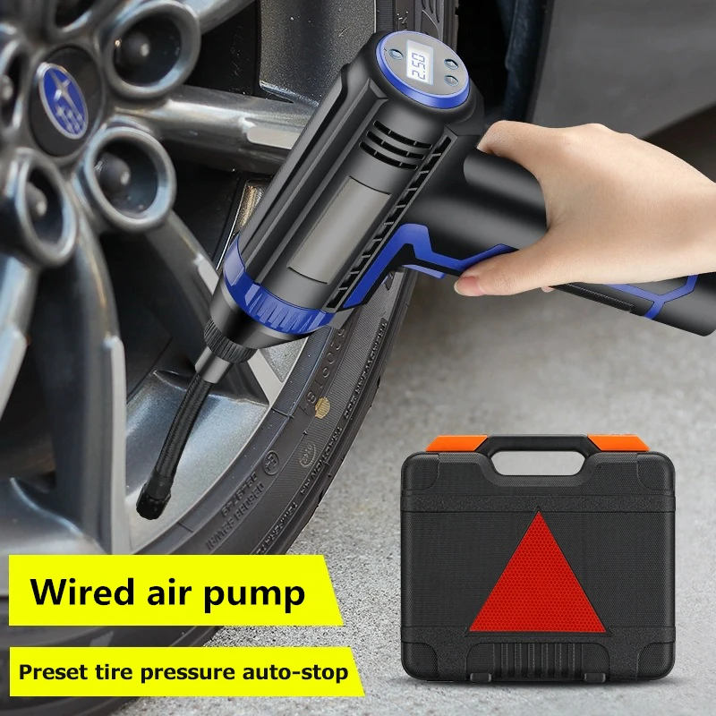 

Protable Car Air Compressor Wired Handheld New Tire Inflator USB Charging Electric Air Inflator Pump For Motorcycles Cars