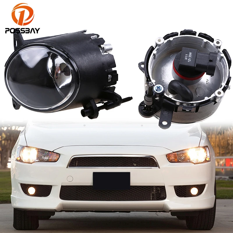 POSSBAY Авто Противотуманные фары Дневные Фары Светильник s сборки лампы дневного