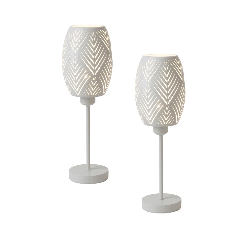 OYGROUP современные настольные лампы винтажные прикроватные ночники набор из 2 для