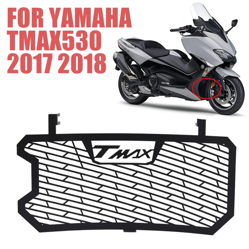 

Motorcycle Radiator Grille Guard Grill Protection Cover For YAMAHA TMAX530 TMAX T-MAX 530 MAX530 SX DX 2017 2018 Cooler Cap Part