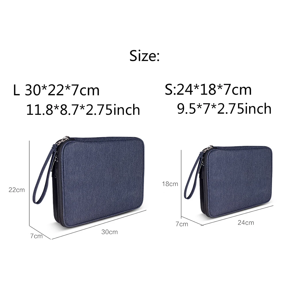 Водонепроницаемый органайзер для электронных аксессуаров дорожная сумка чехол