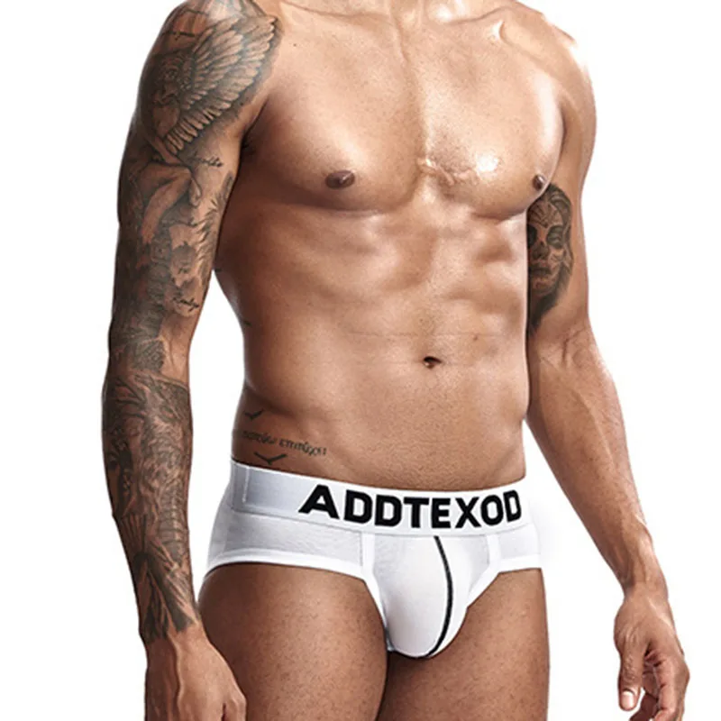 Новые мужские трусы брифы хлопковые дышащие классические сексуальные бикини U