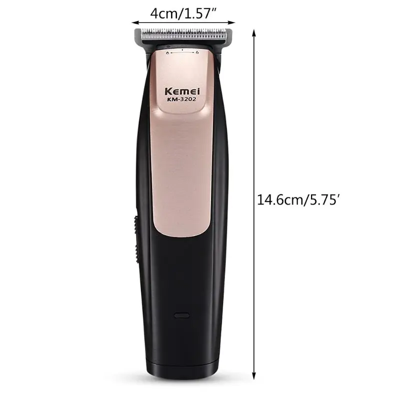 

Kemei KM - 3202 USB Rechargeable Electric Hair Clipper Trimmer for Styling Haircut Home Barber Salon