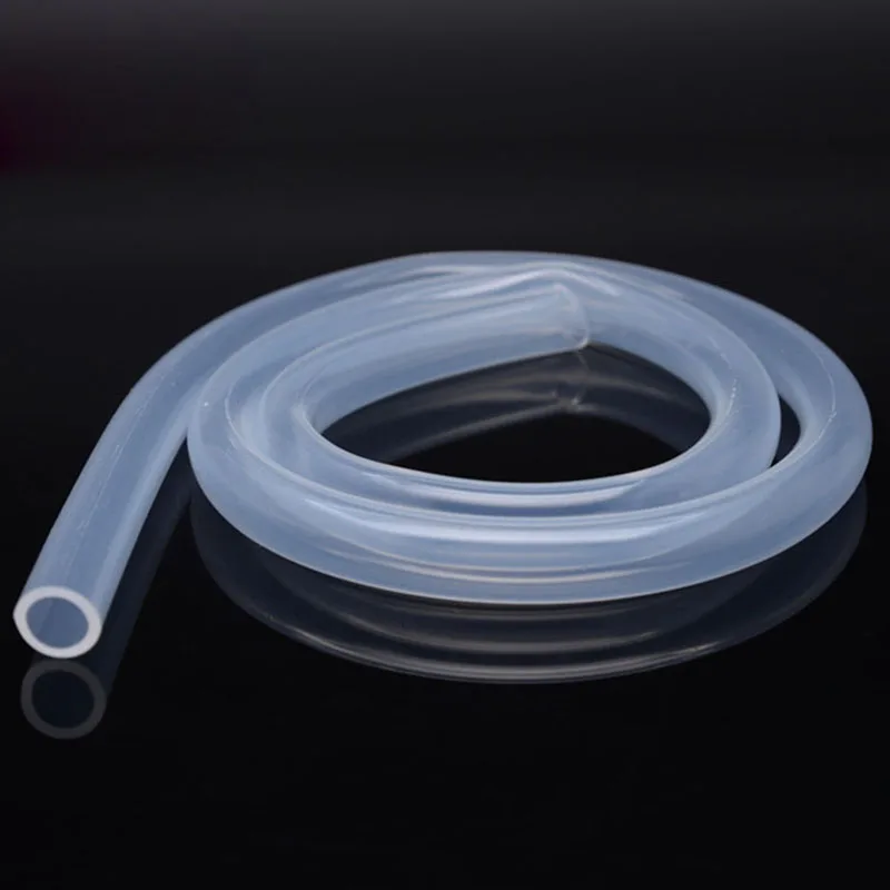 High Quality 1M/5M Food Grade Clear Translucent Silicone Tube Beer Pipe Milk Hose Soft Safe Rubber Flexible Creative | Обустройство