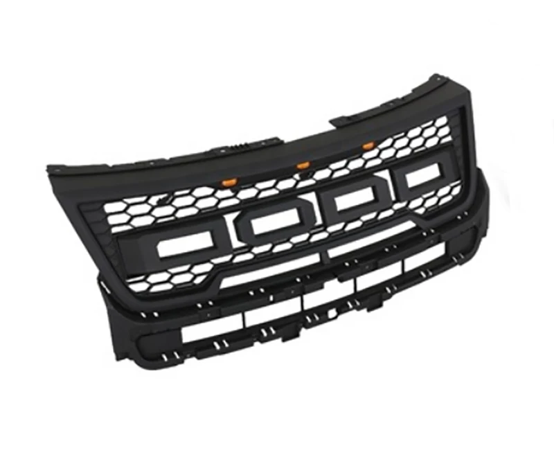 Черная верхняя сменная решетка светодиодное освещение подходит для ford explorer 2016