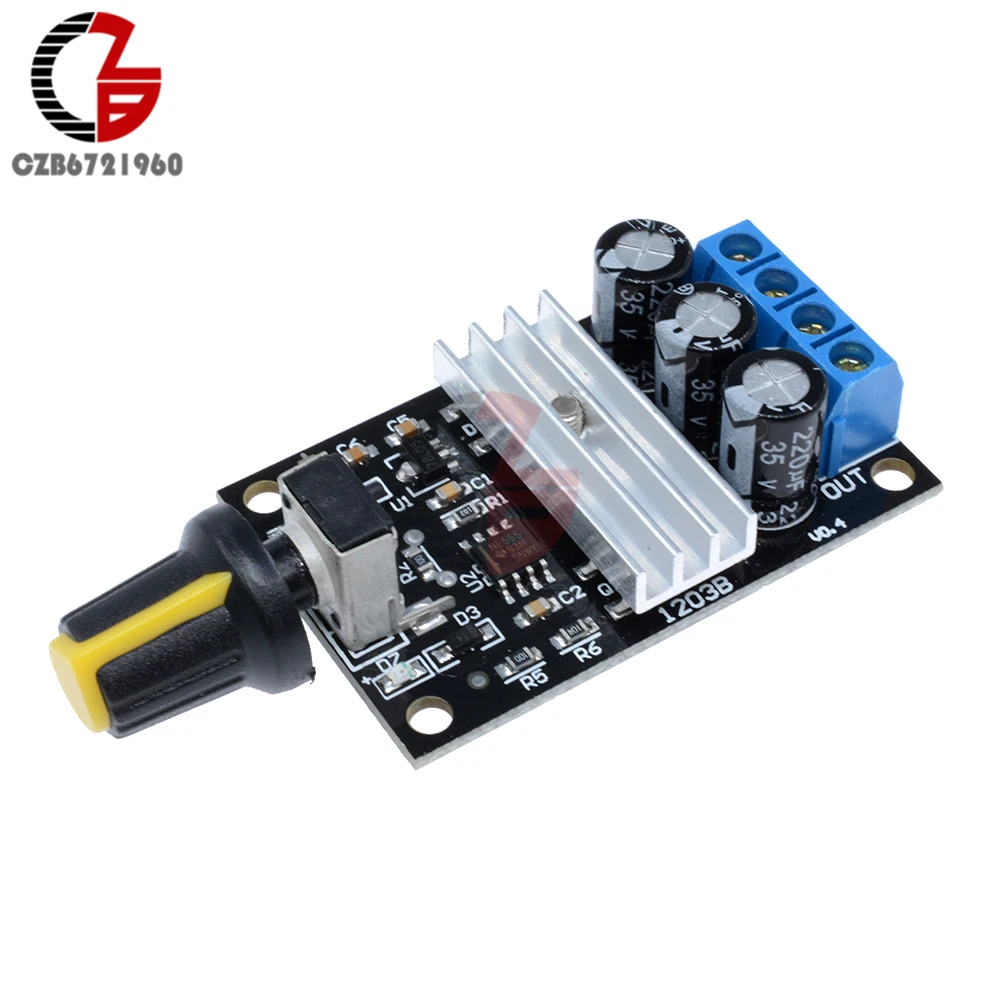 NE555 Напряжение регулятор 6V 28V3A контроллер скорости двигателя постоянного тока