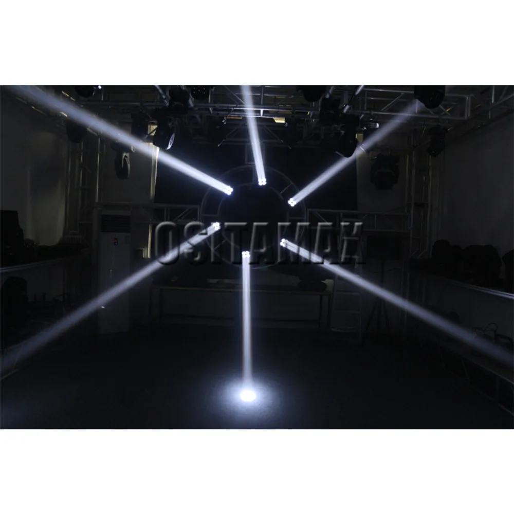 4x10 Вт миниатсветильник светодиодный луч с подвижной головкой светильник для