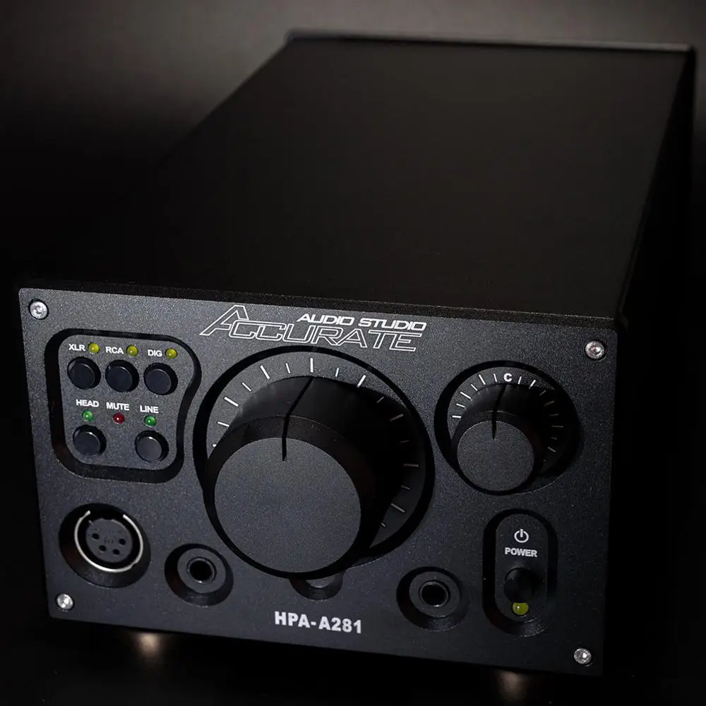 Billig Genaue Audio HPA-A281 Voll Ausgewogene Kopfhörer Verstärker, Unabhängige Pre-verstärker, Lakers HPA V281 Direkt Gravur Verstärker