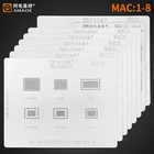 Трафарет для реболлинга BGA для Mac MacBook a1534 sr2zy A1706 A1707 A2159-T2 A1989 pro A1990 WIFI DDR SSD CPU IC