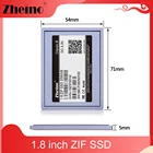 Твердотельный жесткий диск Zheino, 1,8 дюйма, ZIFCE, 40 контактов, SSD, 32 ГБ, 64 ГБ, 128 ГБ, MLC SMI, 5 мм