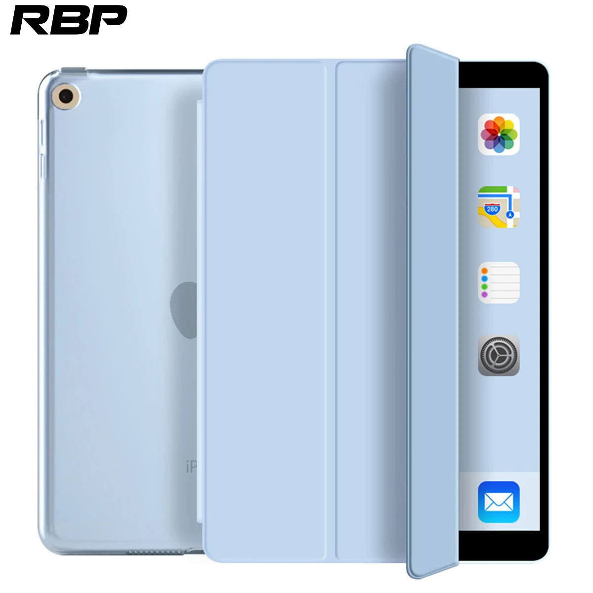 

Чехол RBP для iPad 10,2 дюйма 9/8/7 поколения, чехол с легкой подставкой, чехол с автоматическим пробуждением/спящим режимом для iPad 10.2, чехол 2021/2020/2019
