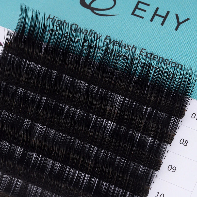 DORADOSUN 12 Ряд протеиновые шелковые накладные ресницы в отдельной упаковке Maquiagem Cilios