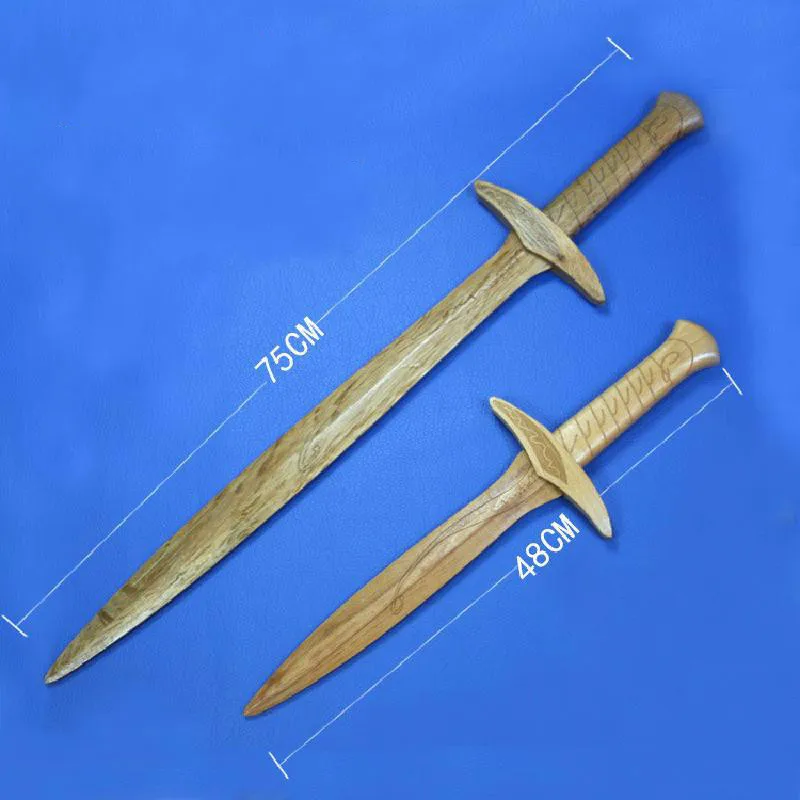Деревянный меч для косплея реквизит оружие деревянный без лезвия мастер-меч