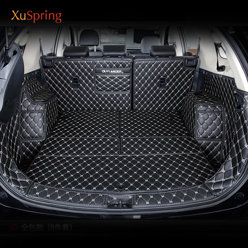 

Car Rear Box Durable Trunk Mat Protective Cover Pad Cargo Liner for Mitsubishi Outlander 2013-2020 Car-styling