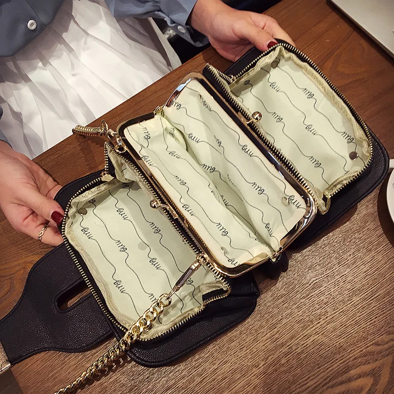 Модная женская сумка на плечо с ремешком цепочке дизайнерские сумки клатчи