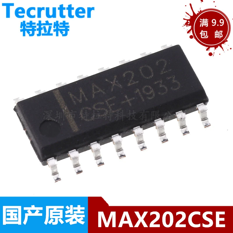 10 шт./лот MAX202CSE MAX202 CSE SOP-16 новый оригинальный | Электронные компоненты и