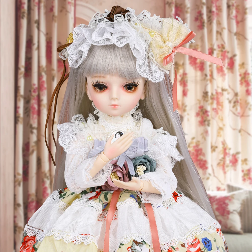 45 см Bjd кукла подарки для девочки 18 суставов с одеждой изменить Глаза DIY лучшие