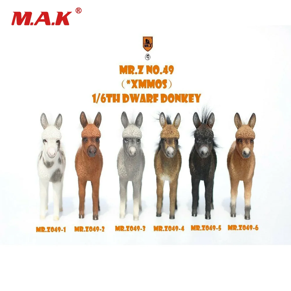 

Mr.Z MRZ049 фигурка солдата в масштабе 1/6, модель животного, красный маленький Ослик, коллекционные игрушки