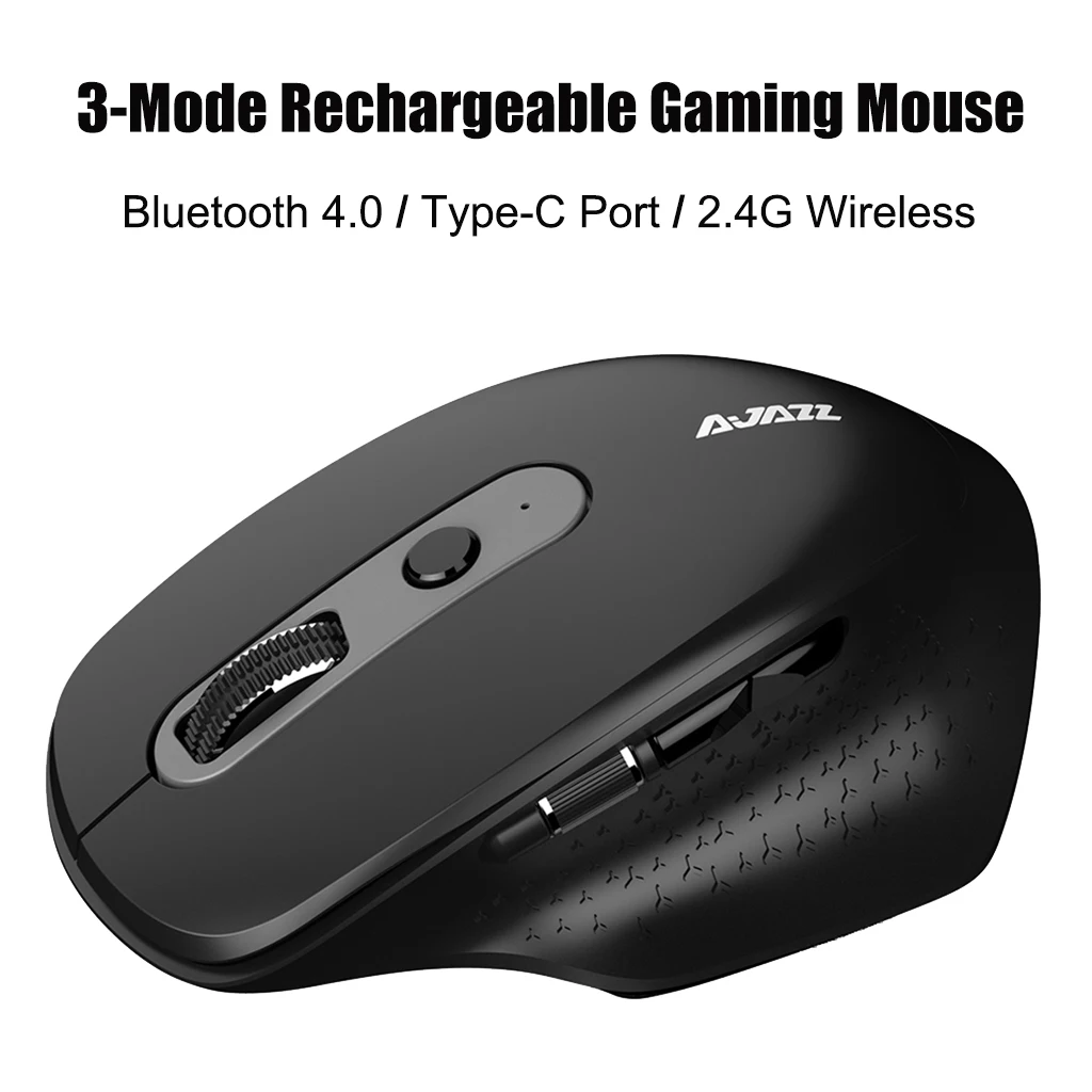 

Многорежимная мышь BT 4,0 + 2,4G Беспроводные мыши USB Type-C 250 Гц Скорость возврата