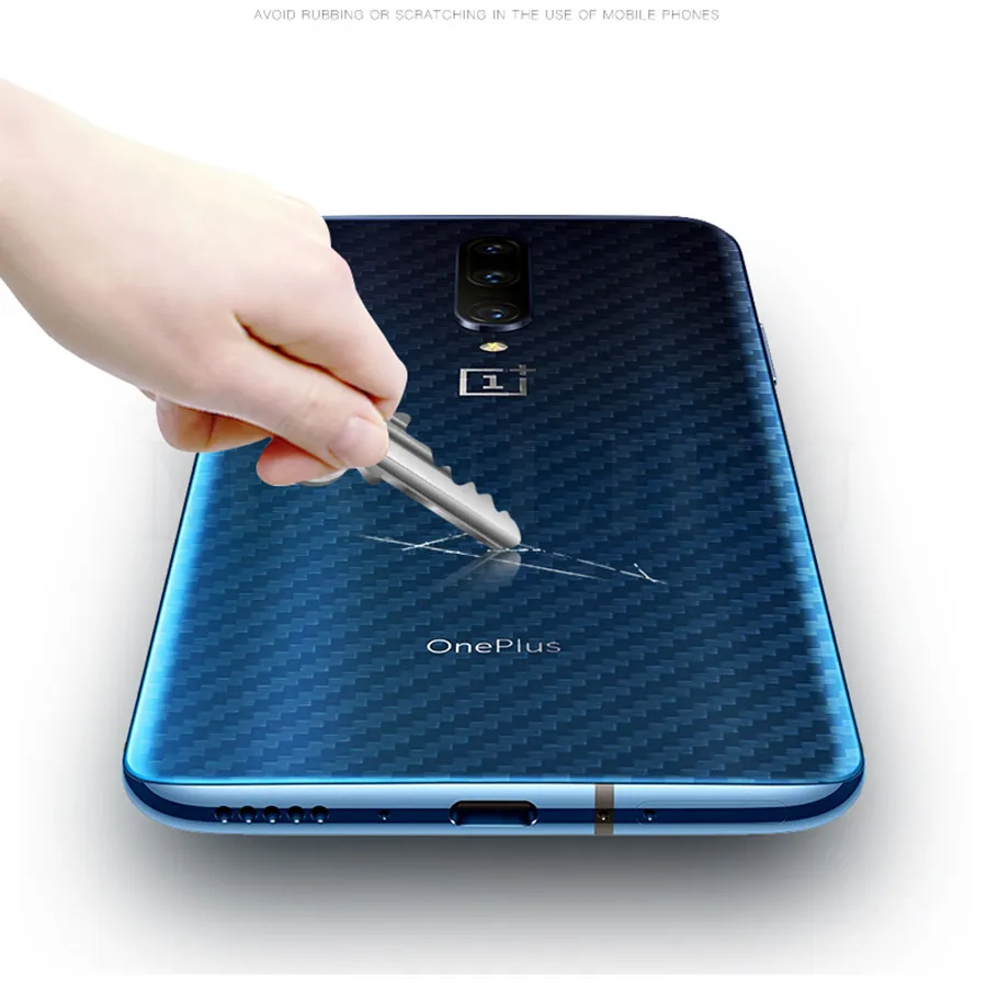 3d пленка из углеродного волокна для OnePlus 8T 7T 8 9 Pro 7 9R полное покрытие Защитная