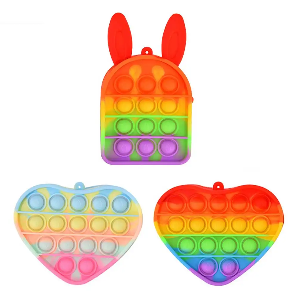 

Coin Purse Silicone Pressing Bubble Simple Dimple Anti Stress Toy Game антистресс Fidget Toys Pack For Adult Kids Gifts