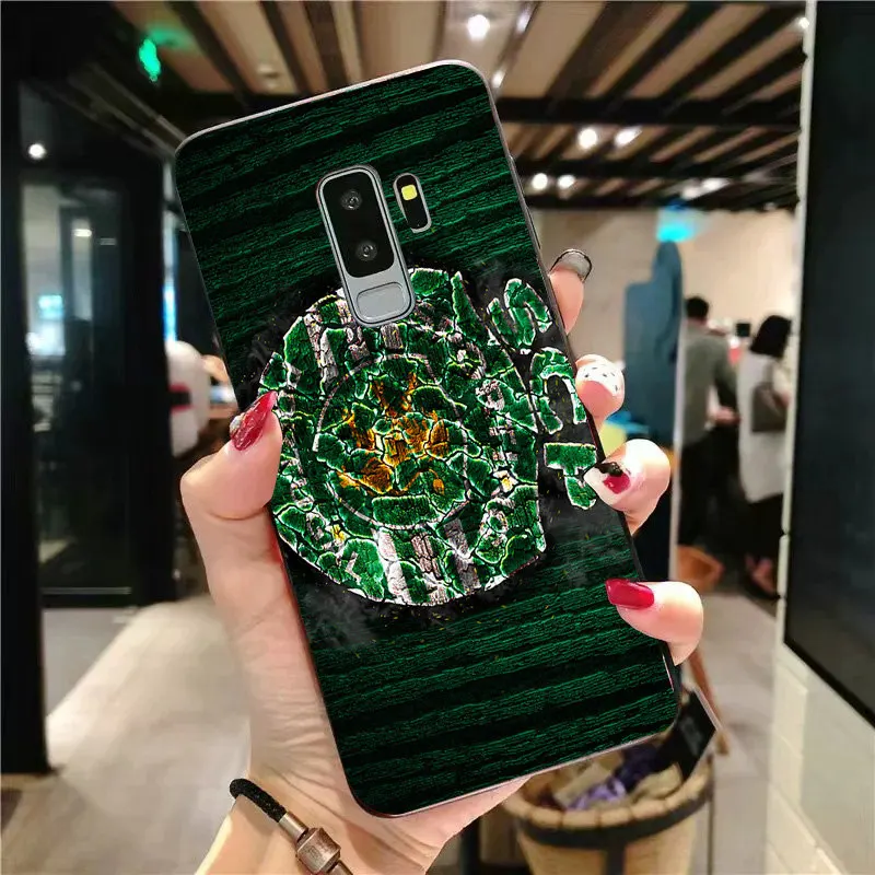 Чехол для телефона FC Sporting Clube de Portugal Samsung Galaxy S6 S7 Edge S8 S9 Plus A7 A5 A8 A9 J5 S5 DIY чехол мягкого