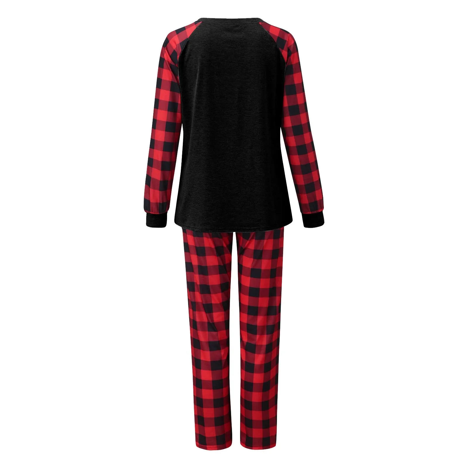 Рождественская семейная одежда пижамный комплект Детская Пижама с Санта Клаусом