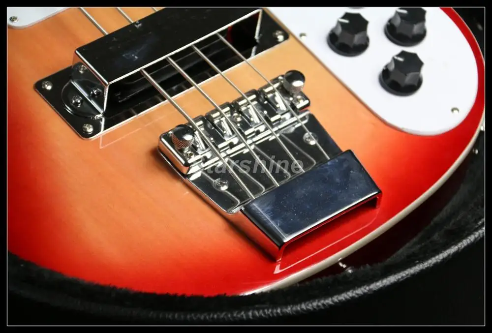 Высокое качество 4 струны для гитары Ricken электрическая бас гитара Z QW3 Вишенка