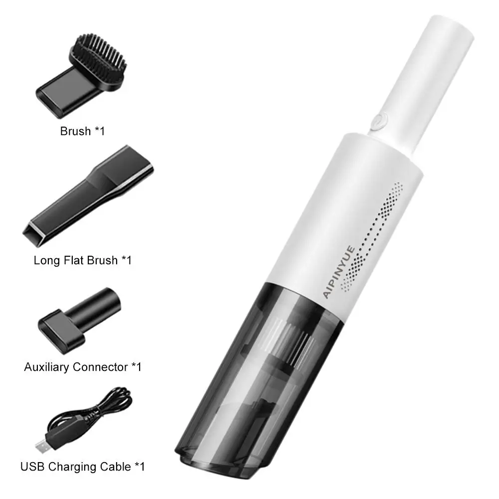 6000PA Ручной беспроводной автомобильный пылесос перезаряжаемый 7 4 в 120 Вт USB