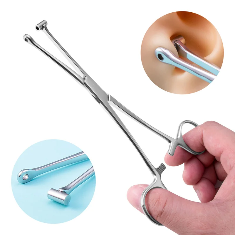 

1PC Profession Surgical Steel Body Piercing Tool Plier Tweezer Clamp Needle Lip Navel Nose Tongue Eyebrow Tattoo Piercing Forcep