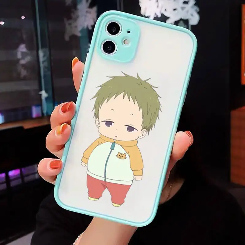 

School Babysitters Ryuichi Kashima anime Phone Cases matte transparent For iphone 7 8 11 12 plus mini x xs xr pro max cover