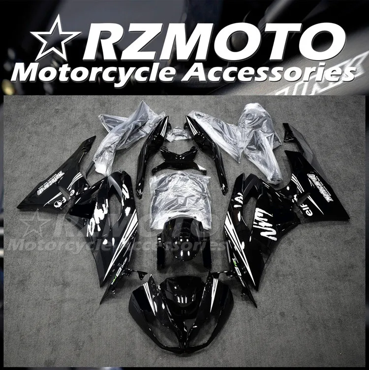 

New ABS Fairings kit Fit for Kawasaki Ninja ZX-6R 636 ZX6R 2009 2010 2011 2012 09 10 11 12 Bodywork set black white Cool