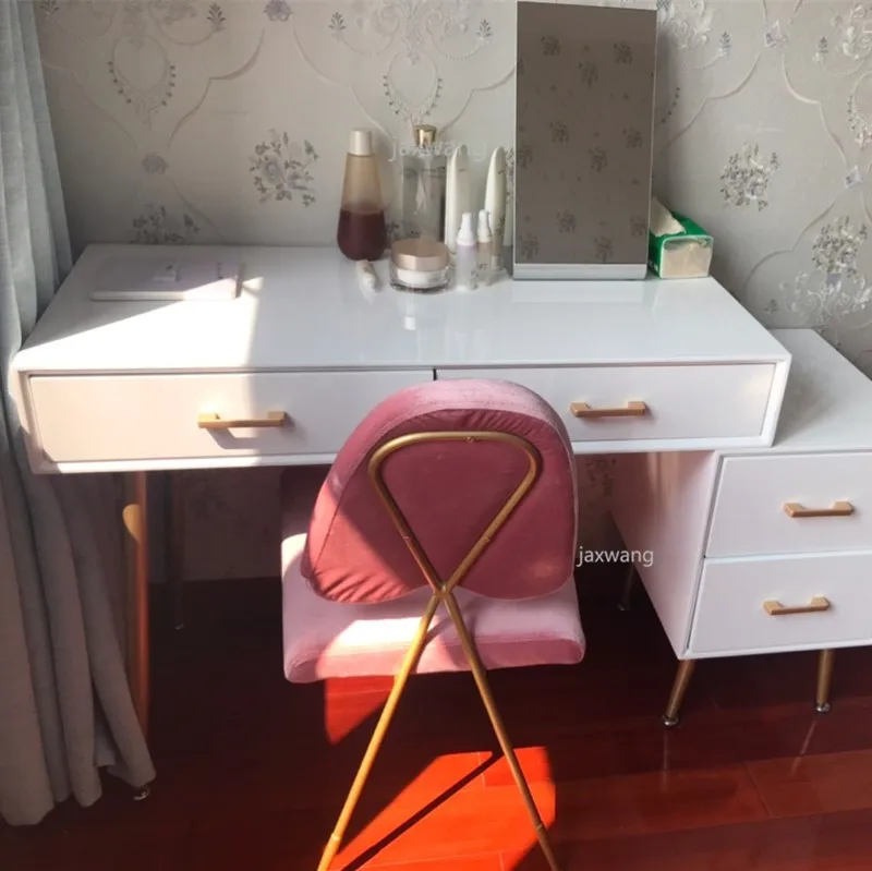 Трендовый обеденный стул с золотым железным металлическим бархатным корпусом