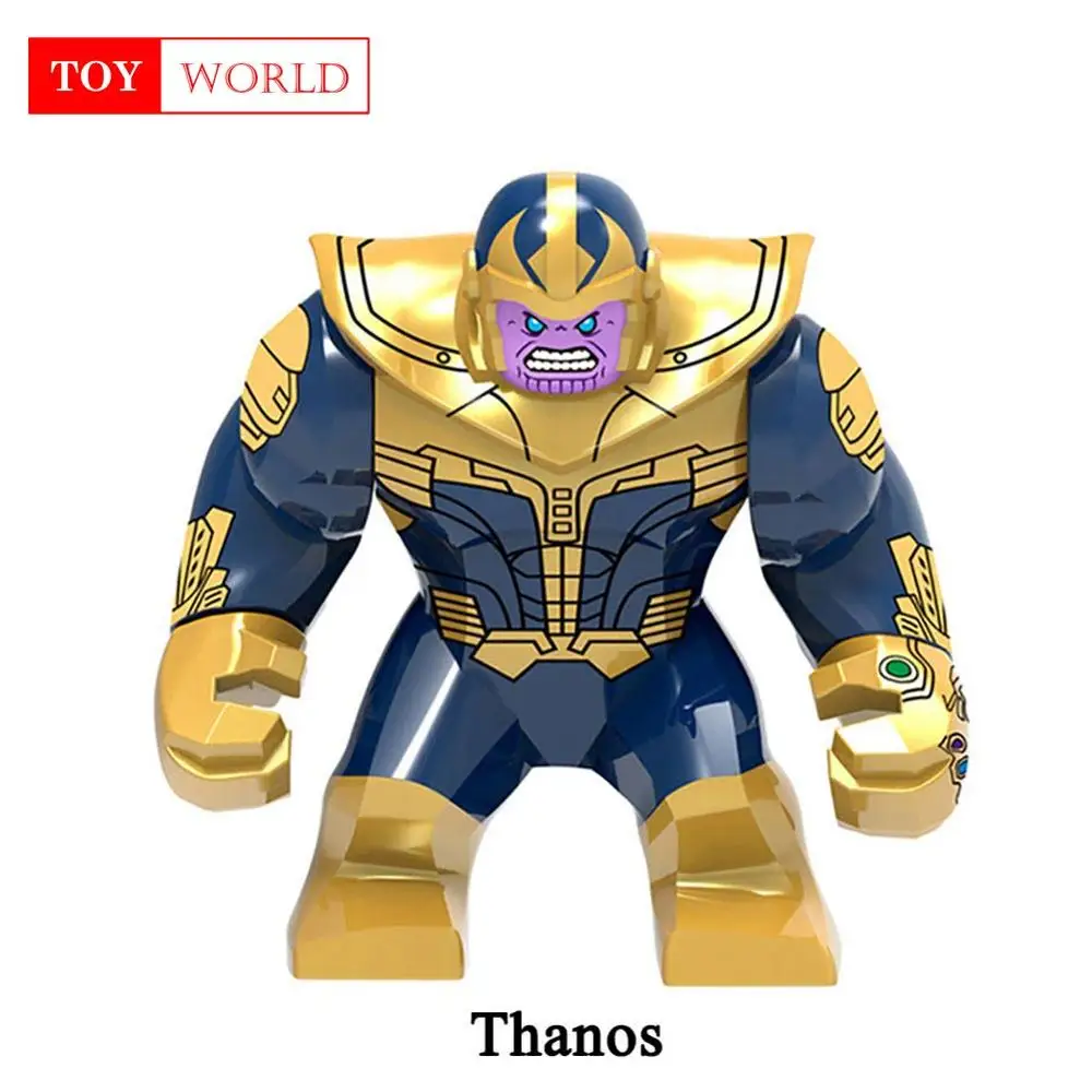Legoings Marvel Мстители 4 эндшпиль Супергерои Железный человек Капитан Америка танос