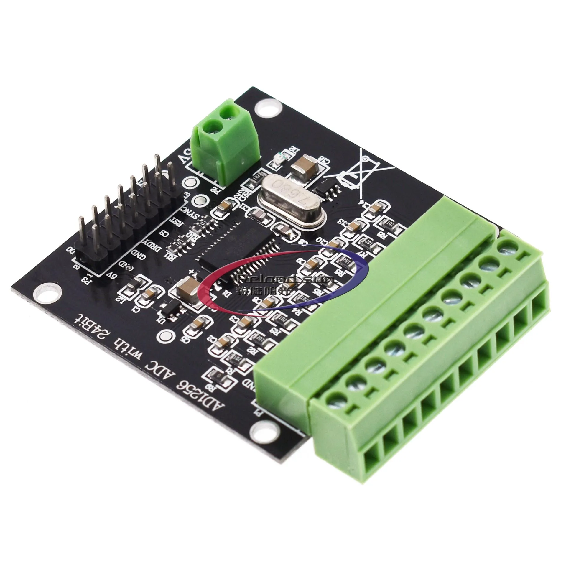 ADS1256 многоканальный Высокоточный AD Модуль аналого цифровой преобразователь 24