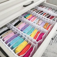 clothes organize home storage wardrobe socks shelf divider clothing closet organization drawer underwear organizador de ropa