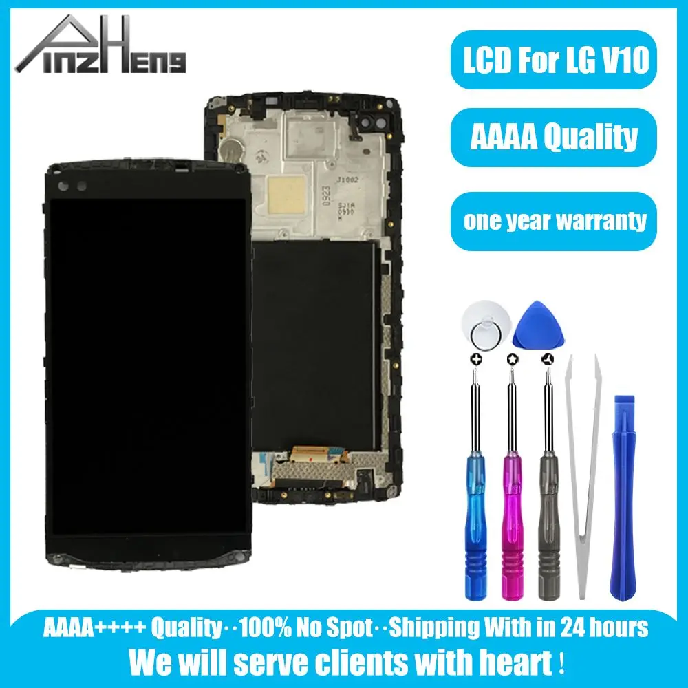 PINZHENG AAAA качественный ЖК экран для LG V10 H960 H968 H900 VS990 дисплей сенсорный дигитайзер