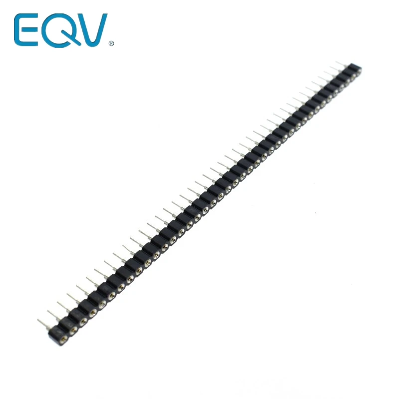 10 шт. 2 54 мм однорядный 40 контактов Круглый 1x40 EQV|pin header|female pin header10 pcs |