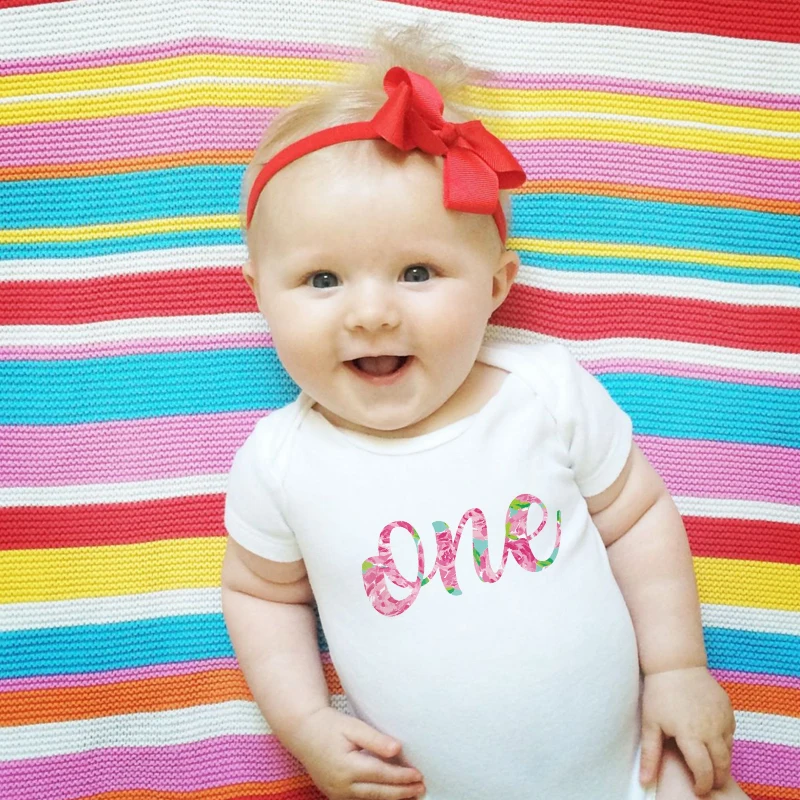 

DERMSPE Toddler Bodysuit Girls Boys Printed Newborns Short Sleeve Fashion Summer Jumpsuit Baby Clothes