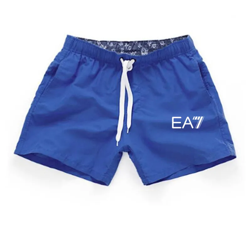 

2021 New Summer Casual Beach Shorts Men Fashion Fitness Sweatpants Harajuku Mesh Pocket Beach Shorts Joggers