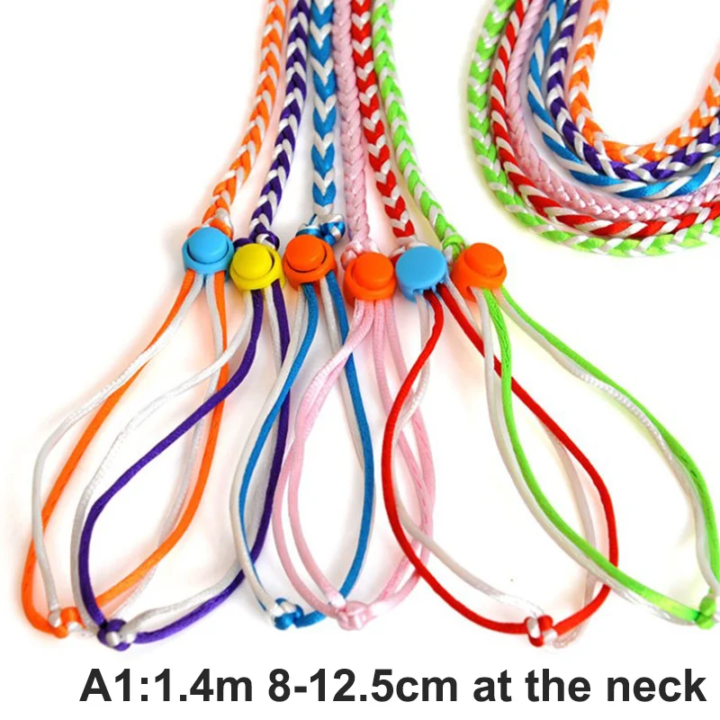 

Adjustable Pet Hamster Leash Harness Rope Gerbil Cotton Rope Harness Lead Collar