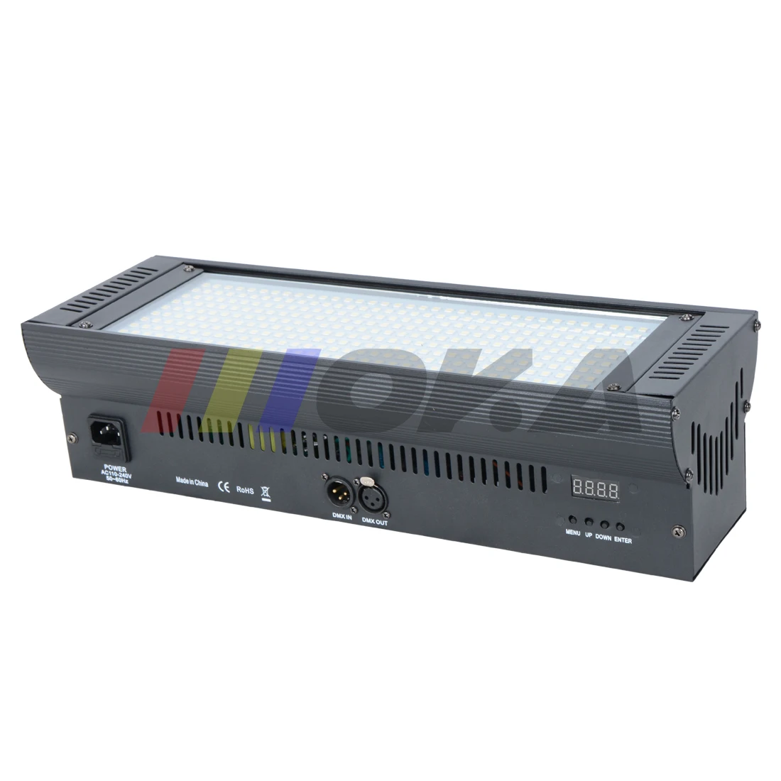 2 Pcs/lot DMX512 200W Stage LED Disco Strobe Light with DMX Controller Stroboscope For Professional Bar KTV Party | Лампы и освещение