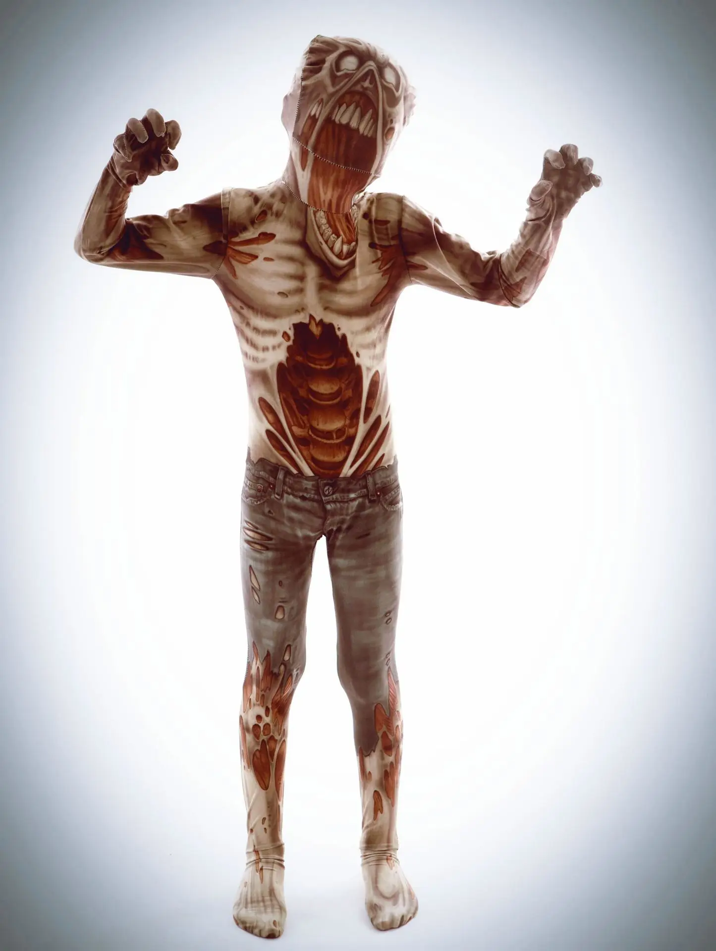 Несколько страшных вариаций для Хэллоуина Забавный оборотенок клоун фестиваль