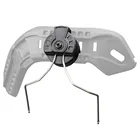 Комплект для крепления наушников EARMOR с дуговыми направляющими, Тактический адаптер для наушников Mtek  Exfil и адаптер для шлема с аркой