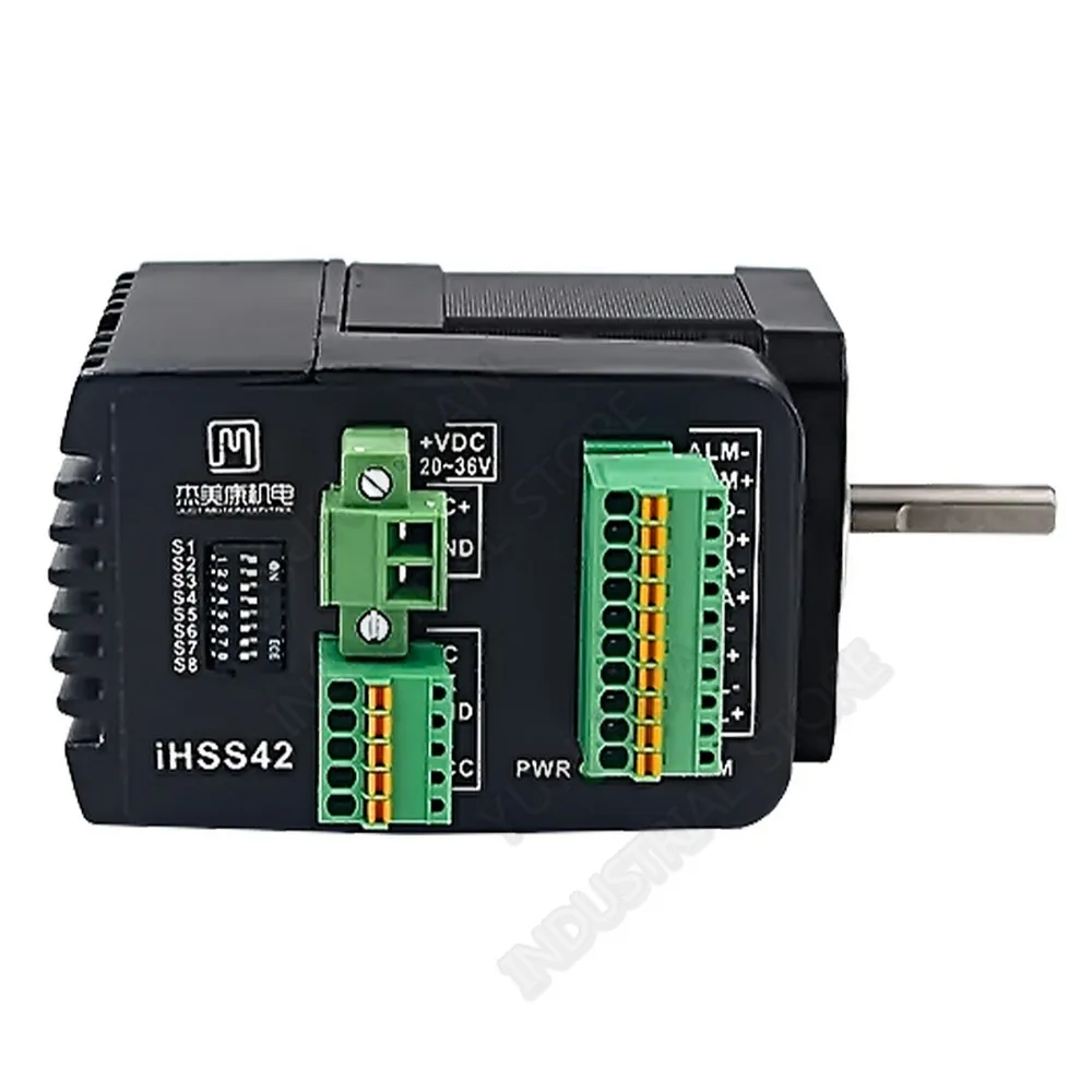 JMC Integrated NEMA17 42 мм 0.7нм 24VDC 1500 об/мин DSP Hybrid closed loop Motor Driver Encoder All in one easy Servo IHSS42 24