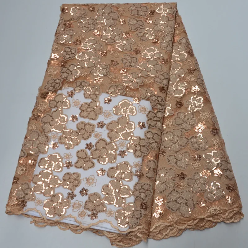 

(5yards/pc) New arrival African tulle lace fabric fuchsia pink French net lace with lovely flowers embroidery for party FLP240