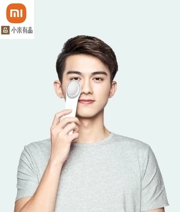 値段 オリジナルxiaomi Mijia目ホットとコールドマッサージ器女性スパコンパクトメンテナンス機器ホットとコールドダブル